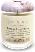 Heart & Home Geurkaars in pot (L) - Jasmijn Dagdroom