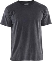 Blaklader T-shirt 5-pack 3325-1053 - Zwart Mêlee - L