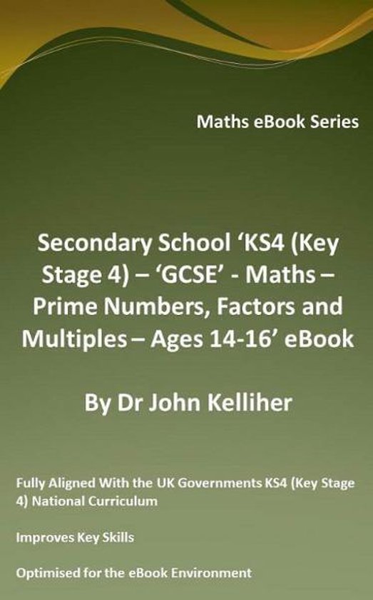 Secondary School ‘KS4 (Key Stage 4) - Maths – Prime Numb ... - cover