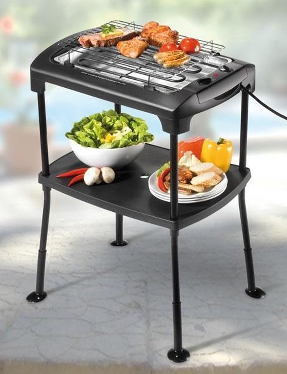 Unold Uno 58550 Black Rack Elektrische Barbecue