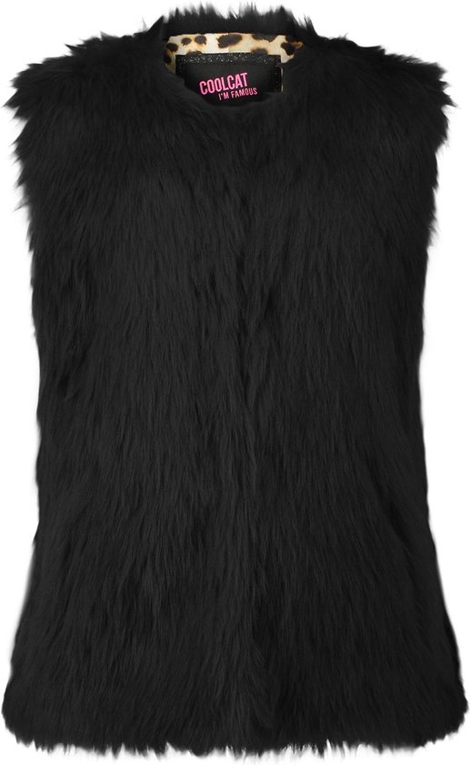 Geletterdheid Bevestigen aan Bestuiver Coolcat Vest Gilet Jzuri - Zwart - 146/152 | bol.com