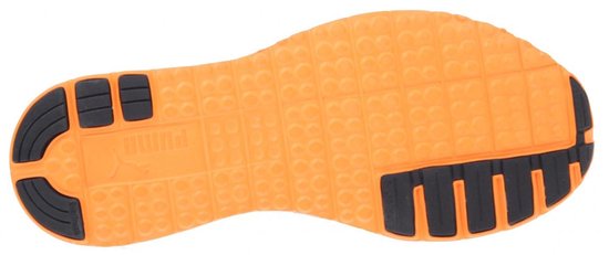 Puma Faas 400 Hardloopschoen Heren Grijs Oranje Maat 39 bol