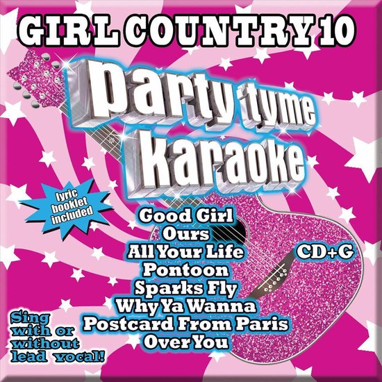 Party Tyme Karaoke Girl Country 10, Karaoke CD (album) Muziek