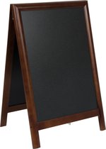 Securit Stoepbord klein deluxe 55x85cm donker bruin SBD-DB-85
