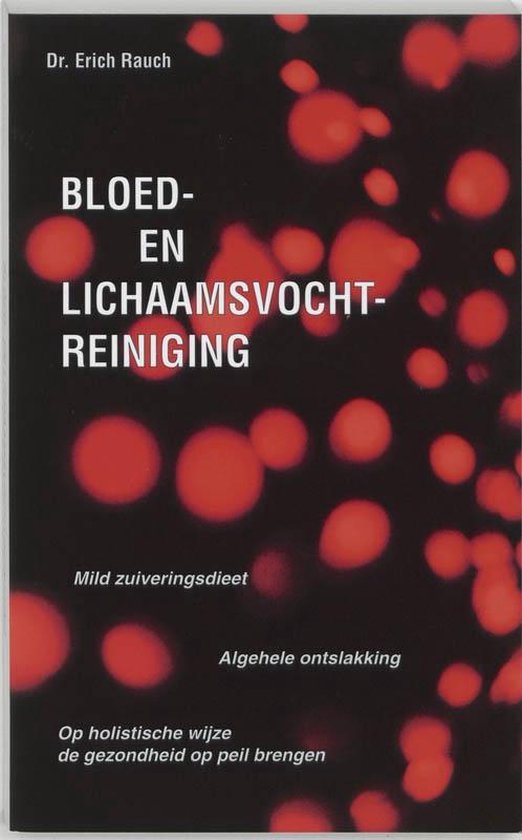 Cover van het boek 'Bloed- en lichaamsvochtreiniging' van Erich Rauch