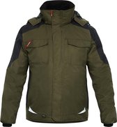 FE Engel Galaxy Winterjas 1410-354 - Bos Groen/Zwart 5320 - XL