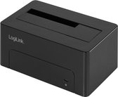 LogiLink QP0027 USB 3.1 (3.1 Gen 2) Type-C Zwart basisstation voor opslagstations