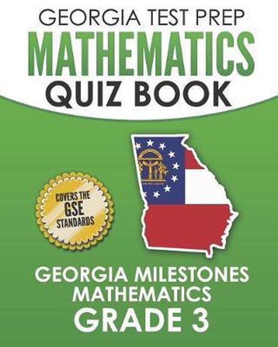 GEORGIA TEST PREP Mathematics Quiz Book Georgia Milestones M ... - cover