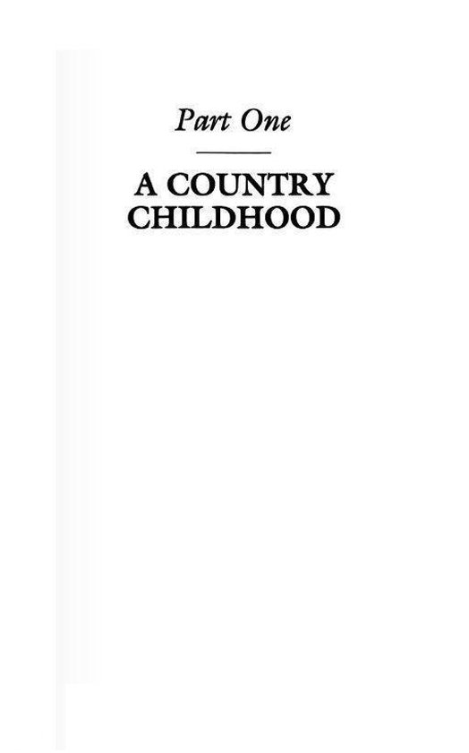 Titelpagina van 'A Country Childhood', onderdeel van 'Long Walk to Freedom'.