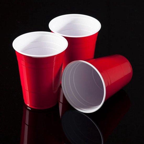 American red cups, beerpong, bier pong bekers - 50 stuks | bol.com