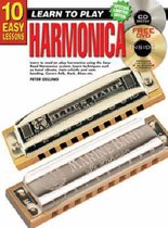 10 Easy Lessons Harmonica Bk/CD
