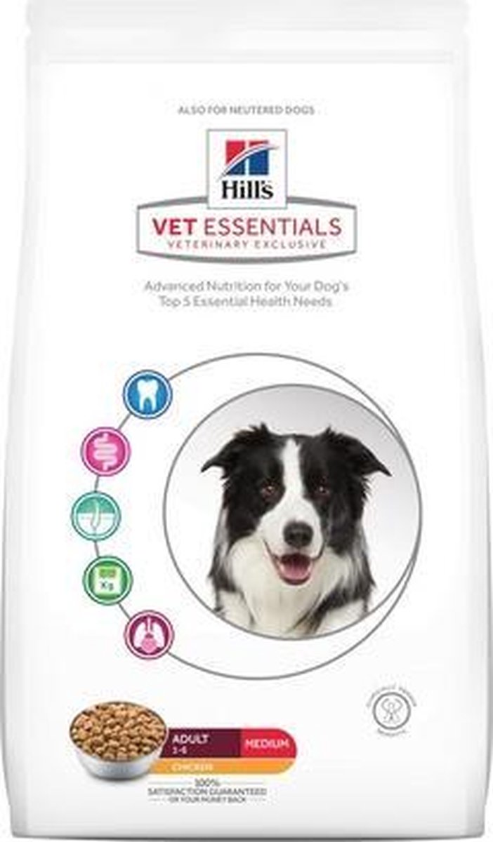 Hill's Science Plan VetEssentials Canine - Adult - Hondenvoer - 10 kg bol.com
