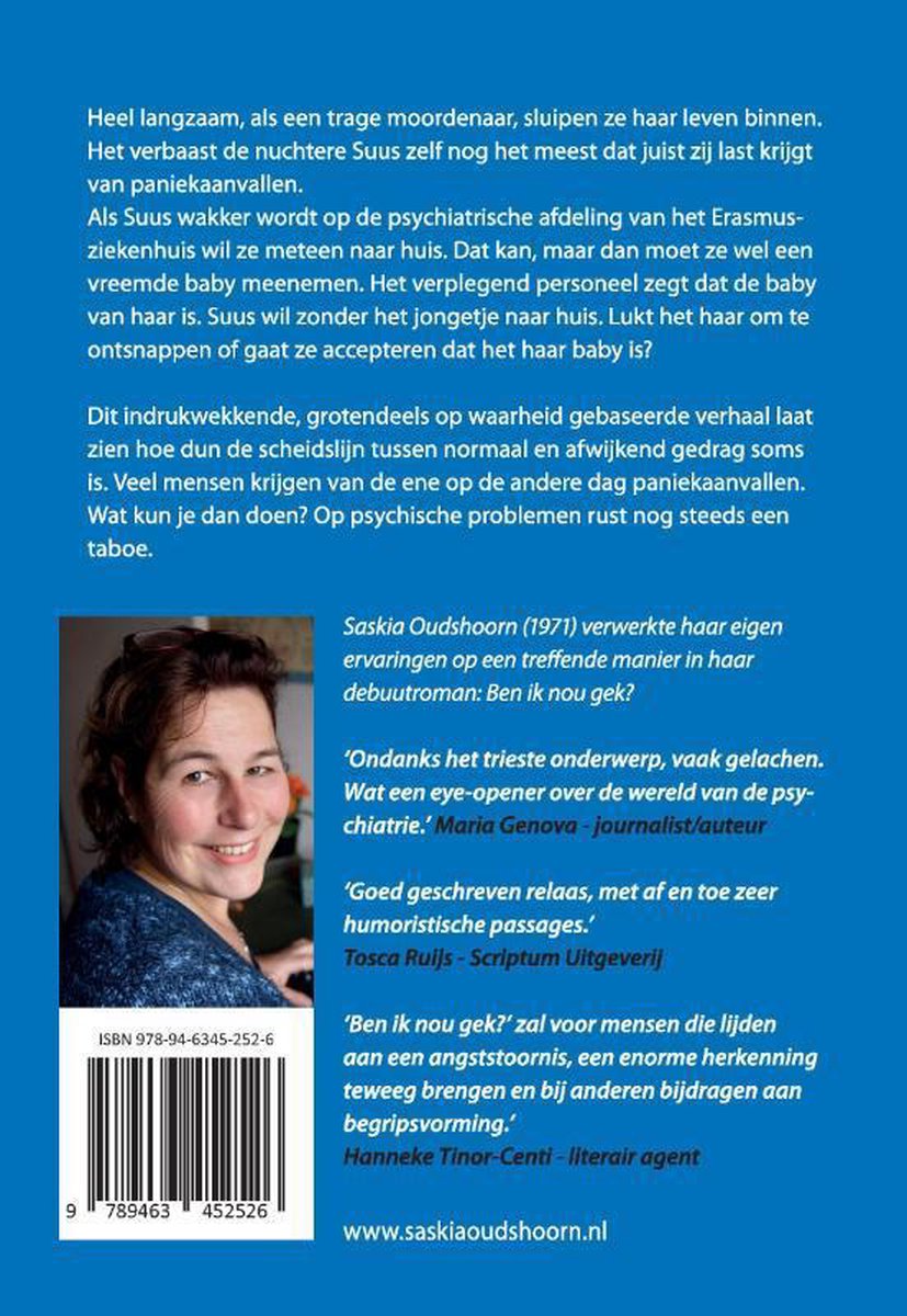 Ben ik nou gek? - back cover