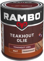 Rambo Teak Olie Transparant Teakhout 1204 750 cc