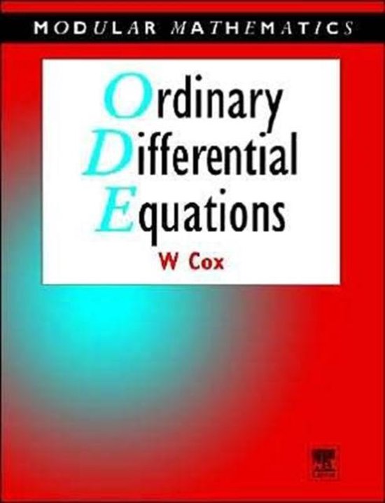 Ordinary Differential Equations - cover