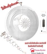 Windspinner XL Maan/Zon Clear