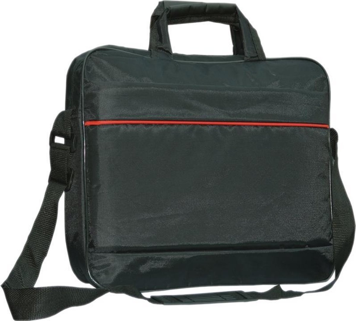 Toshiba Satellite Radius 14 laptoptas messenger bag / schoudertas / tas , zwart , merk i12Cover