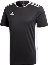 adidas Entrada 18 SS Jersey  Sportshirt - Maat 116  - Unisex - zwart/wit