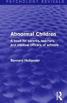 Abnormal Children Nervous, Mischievous, Precocious, and Backward