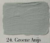 l' Authentique krijtverf, kleur 24 Groene Anijs, 2.5 lit.