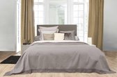 HnL Living Persa - Bedsprei - Perkal - 180 x 260cm - Darkgrey