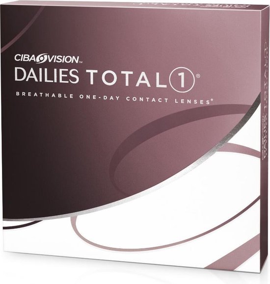 7.50 - DAILIES TOTAL 1® - 90 pack - Daglenzen - BC 8.50 - Contactlenzen |  bol.com