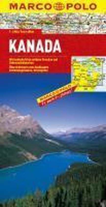 MARCO POLO Kontinentalkarte Kanada 1 : 4 000 000 - cover