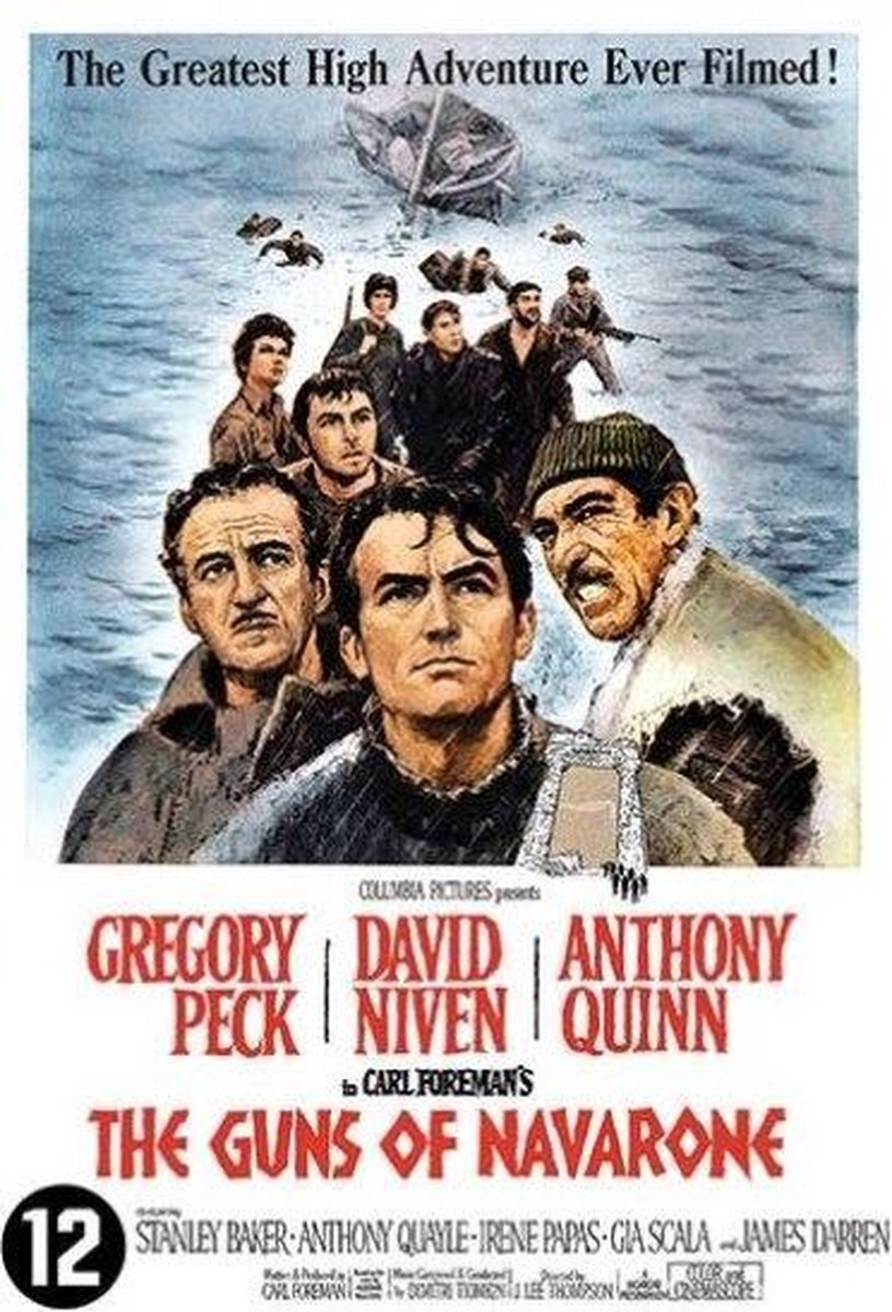 The Guns of Navarone (Retro Collection) (Dvd), Gregory Peck Dvds bol afbeelding