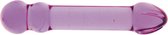 Glazen Dildo - Straight Wand purple