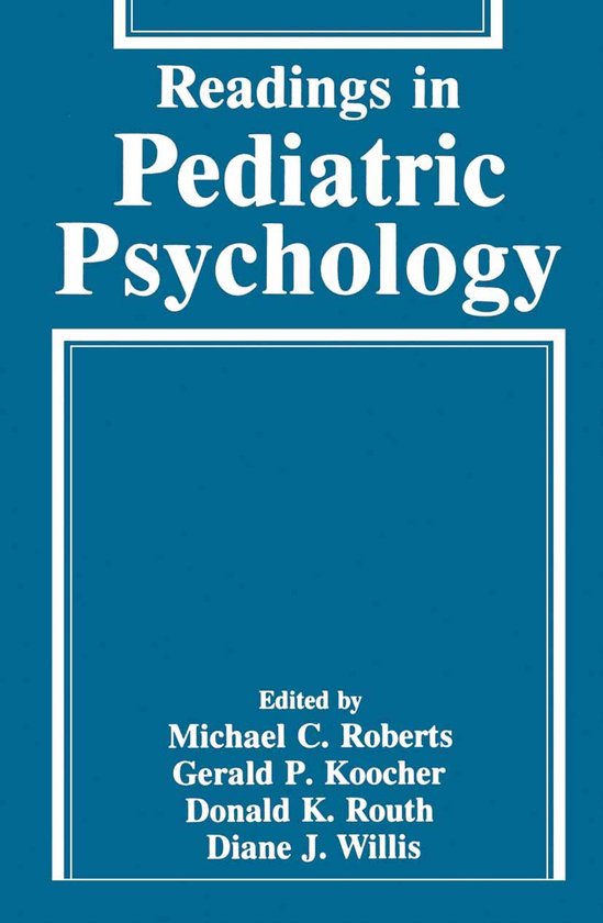 Readings in Pediatric Psychology - cover