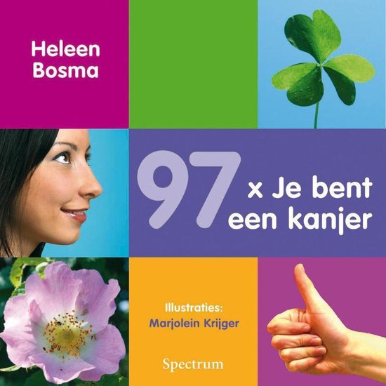 Cover van het boek '97 x je bent een kanjer' van H. Bosma