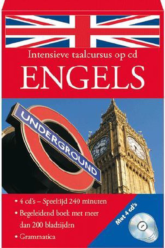 Taalcursus Engels Boek met 4 CD