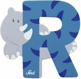 Sevi Letter R Dier Blauw 10 Cm