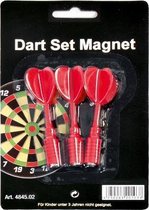 magneet dartpijlen - 3 stuks - rood
