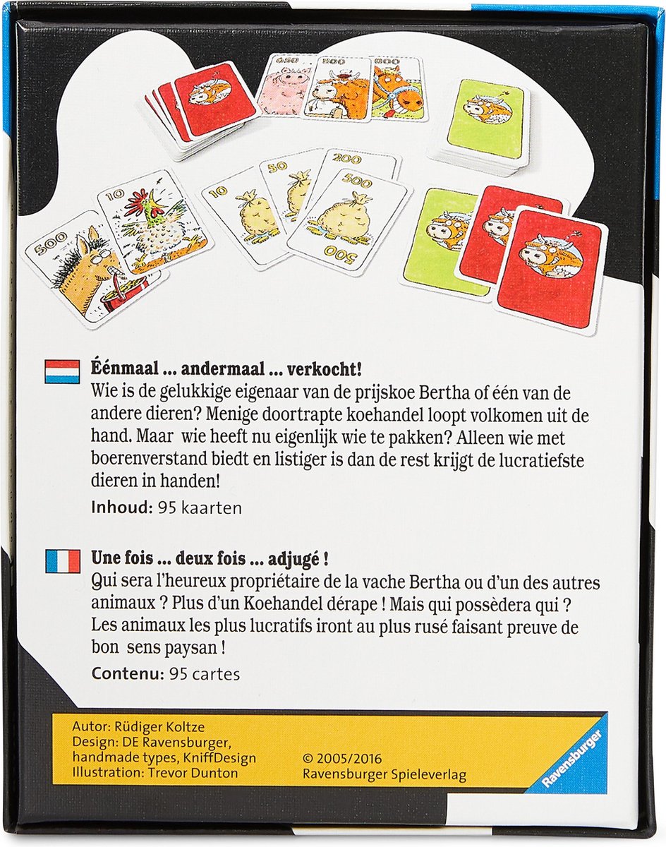 Ravensburger Koehandel - Nederlandstalig kaartspel — afbeelding 9