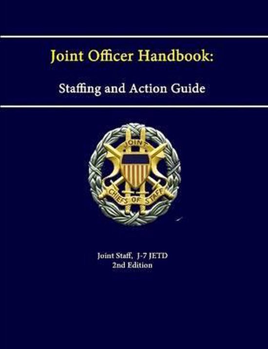 Joint Officer Handbook 9781304256157 Joint Chiefs Of Staff Boeken