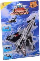 Air Force speelgoed vliegtuig grijs