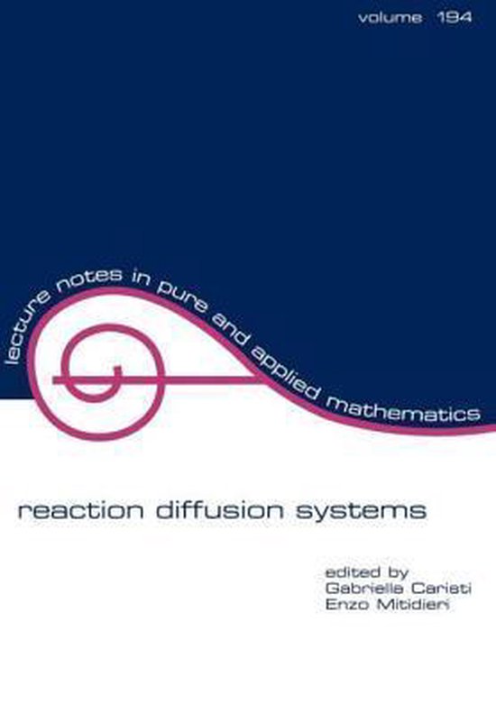 Lecture Notes in Pure and Applied Mathematics- Reaction Diff ... - cover