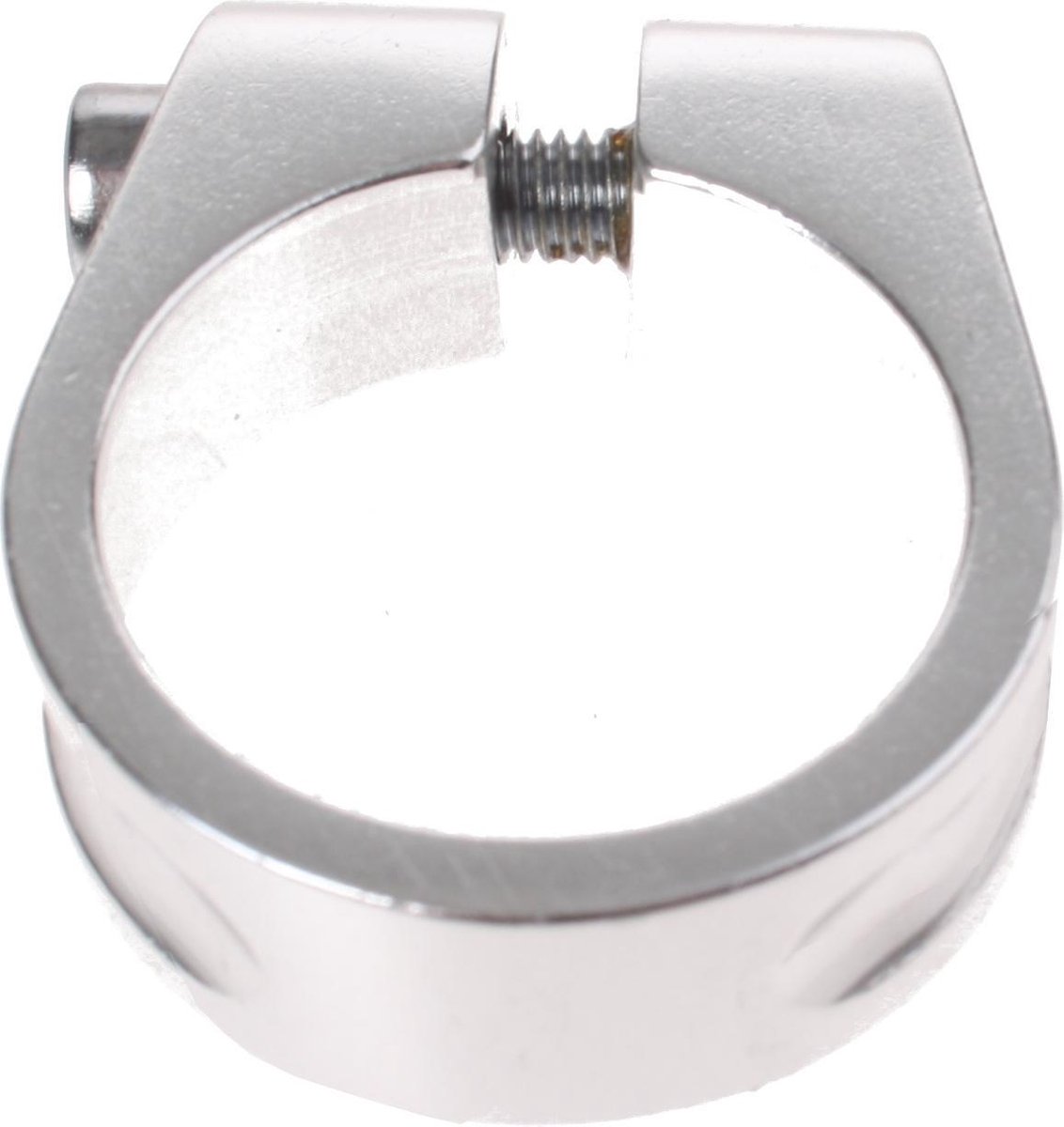 Vwp Zadelpenklem 34,9 Mm Aluminium Zilver