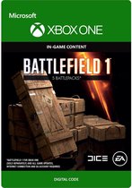 Microsoft Battlefield 1 Battlepacks x 5 Xbox One Contenu de jeux vidéos téléchargeable (DLC)