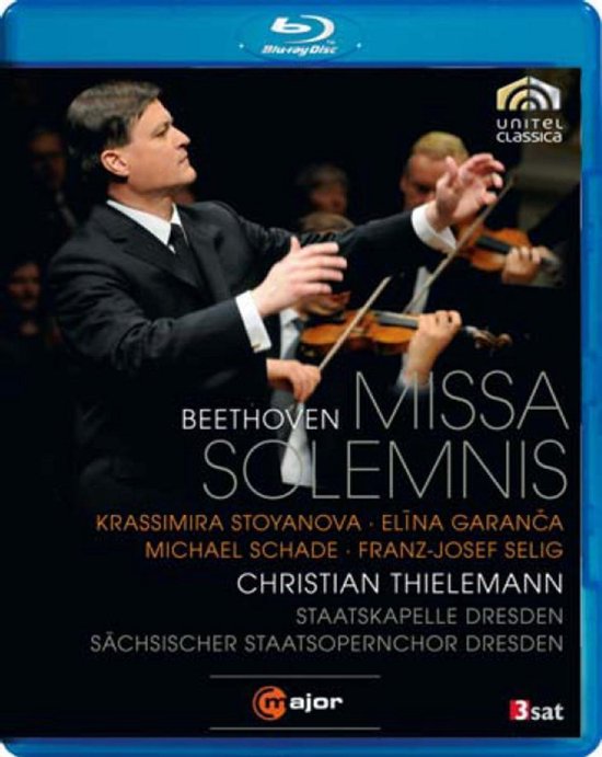 Blu-ray disc met Beethoven's Missa Solemnis, met dirigent Christian Thielemann.
