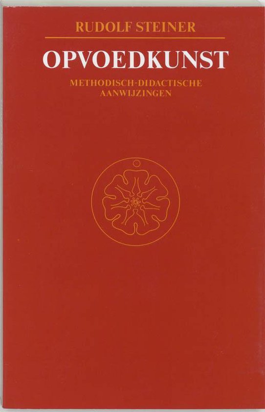 Cover van het boek 'Opvoedkunst' van Rudolf Steiner