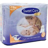 SweetCare Baby luier Luiers Midi - Maat 3 (4 - 9 kg)