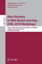 New Horizons in Web Based Learning -- ICWL 2010 Workshops: ICWL 2010 Workshops