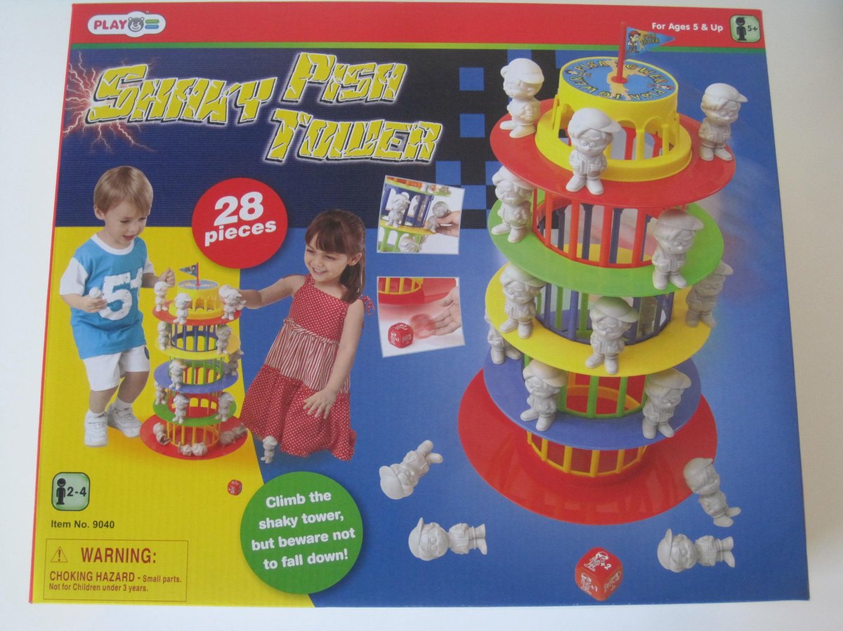 Playgo Evenwichtsspel Toren Van Pisa 63 Cm | Games | bol.com