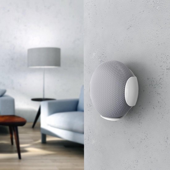 Hama Wandhouder - Smart speaker accessoire - Geschikt voor Google Home Mini en Nest - Wit - Hama