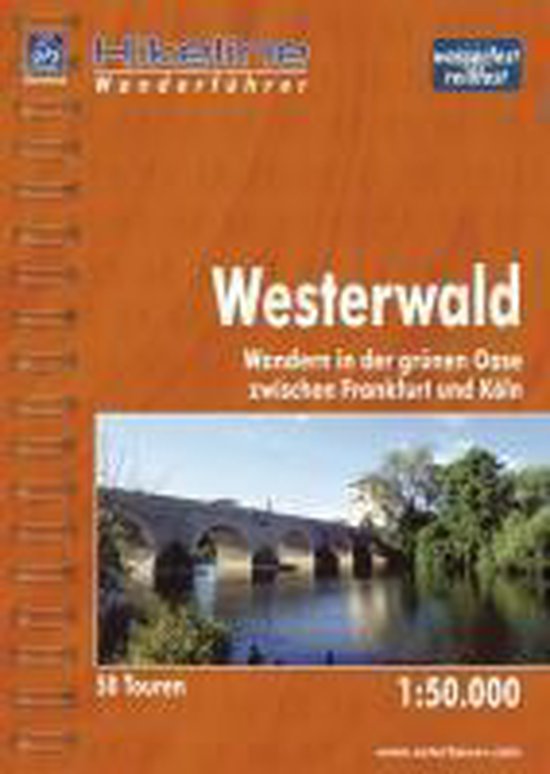 Hikeline Wanderführer Westerwald 1 : 50 000 - cover