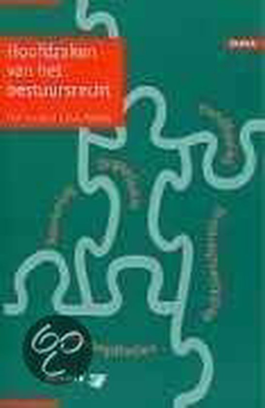 Hoofdzaken Van Het Bestuursrecht 3Dr - cover