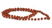 Mala halsketting gemaakt van 108 Rudraksha parels Armband (sieraad) YOGISTAR