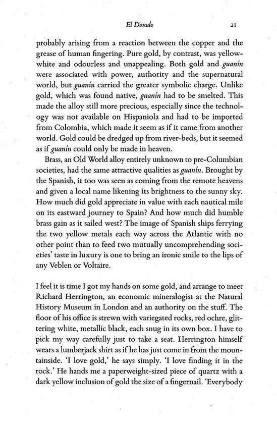 Texte sur le symbolisme et les propriétés physiques de l'or, du cuivre et du laiton.